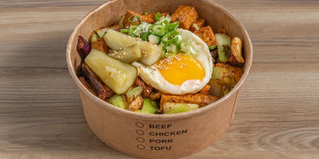 Wok-Fried Tofu Bowl