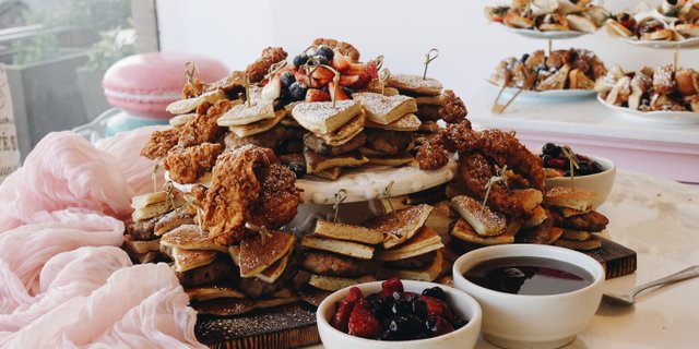 Fried Chicken & Pancake Skewers Package