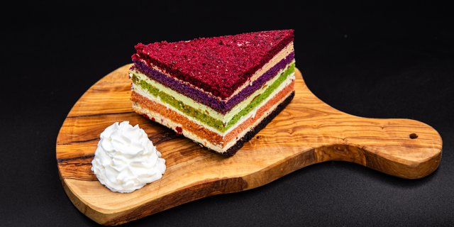 Rainbow Layer Cake