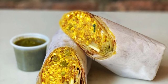 Aloo & Paneer Kathi Roll