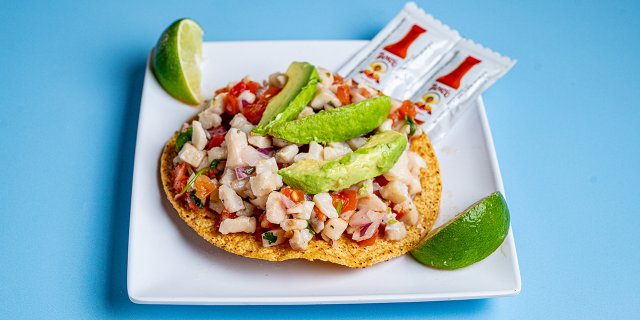 Fish Ceviche Tostada