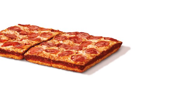 Detroit-Style Deep Dish Pepperoni Pizza
