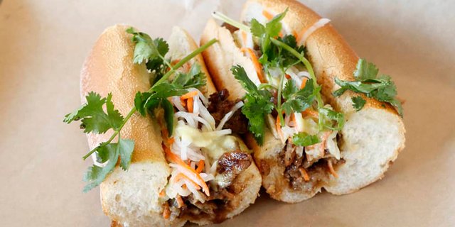Grilled Pork Sandwich Tray