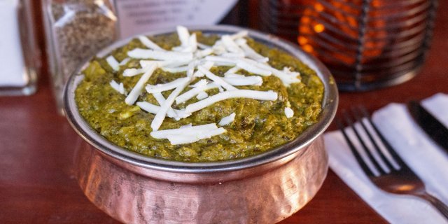 Saag Paneer w/ Rice