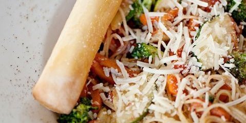 Capellini Primavera Tray