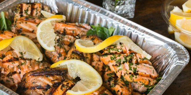 Faroe Islands Grilled Salmon