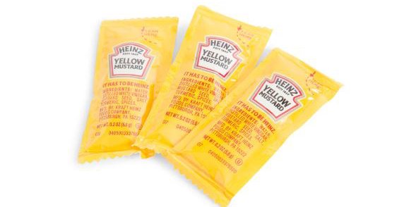 Yellow Mustard Packet