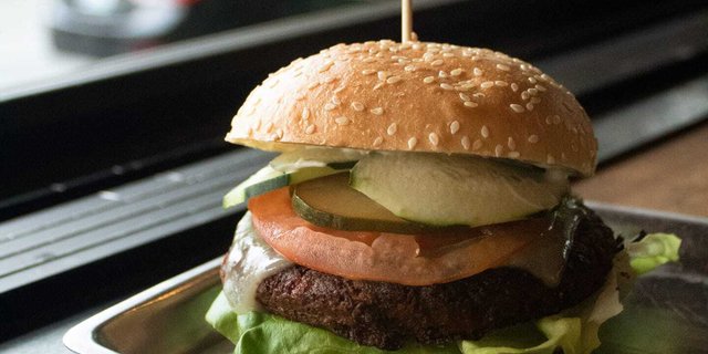 The Veggie Burger Combo