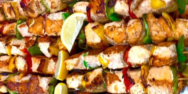 Salmon Kabob