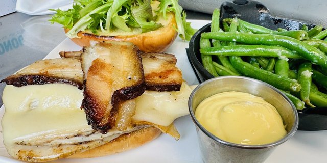 Turkey-Bacon Club Sandwich