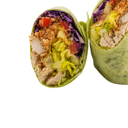 Chicken Caesar Wrap (Combo)