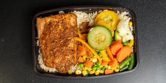 Salmon Rice Bowl