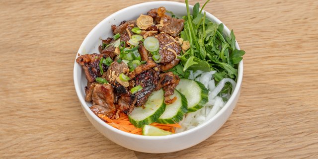 BBQ Pork Noodle Bowl