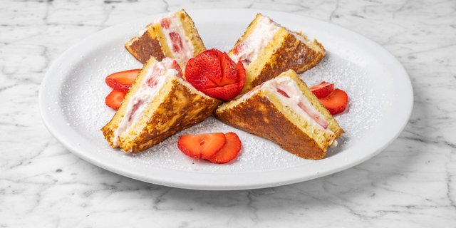 Strawberry Stuffed French Toast