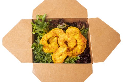 Side of Yellow Chili Pepper Shrimp