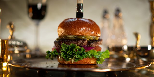 Impossible Vegan Burger Boxed Lunch