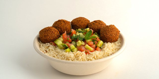 Falafel Rice Platter
