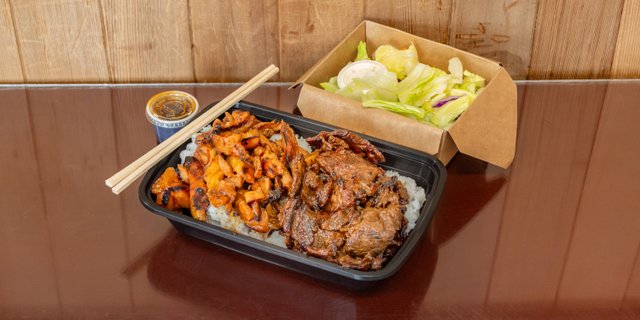 Chicken & Beef Teriyaki