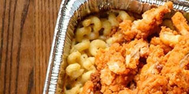Buffalo Chicken Mac & Cheese Party Platter