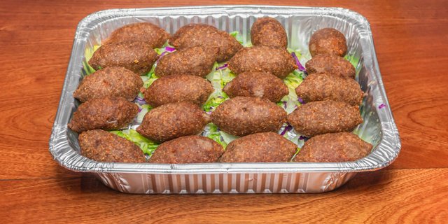 Fried Kebbe Tray