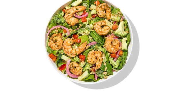 Shrimply Irresistible Individual Salad
