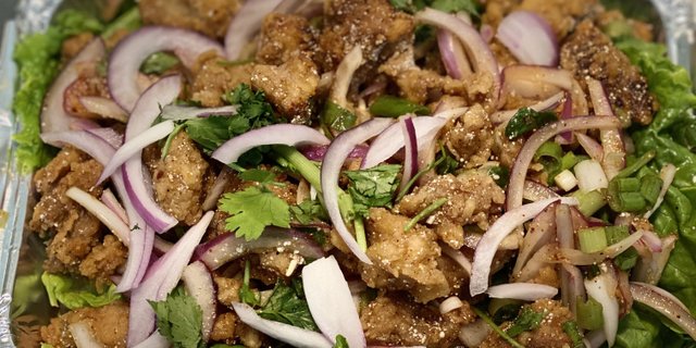 Larb Crispy Chicken