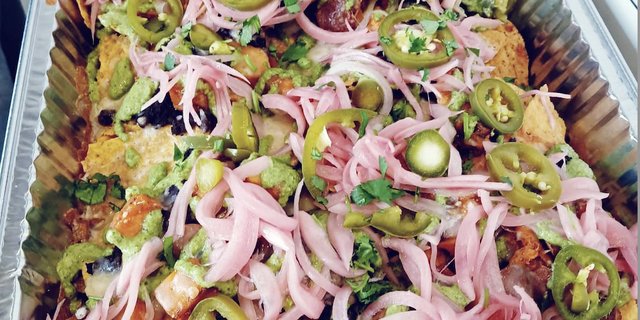 Sweet Potato Nachos For A Crowd