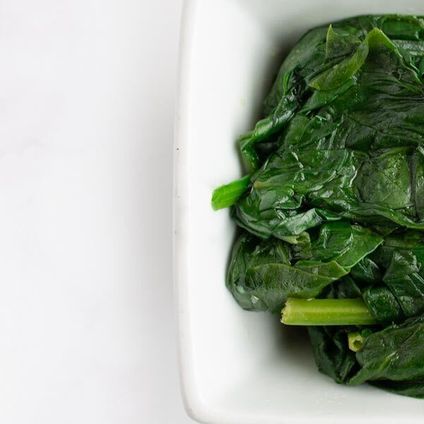 Steamed Spinach