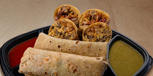 Breakfast Burros Platter