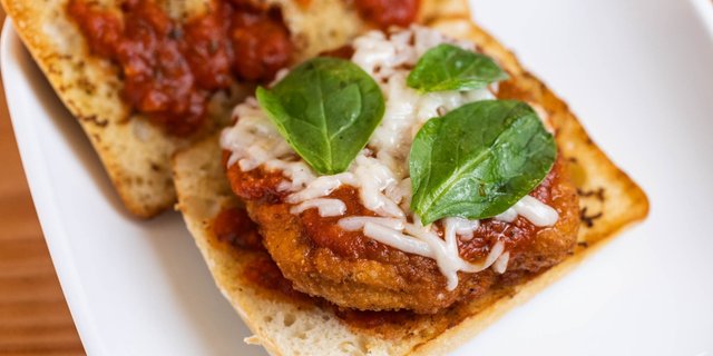 Chick'n Parmesan Sub Sandwich