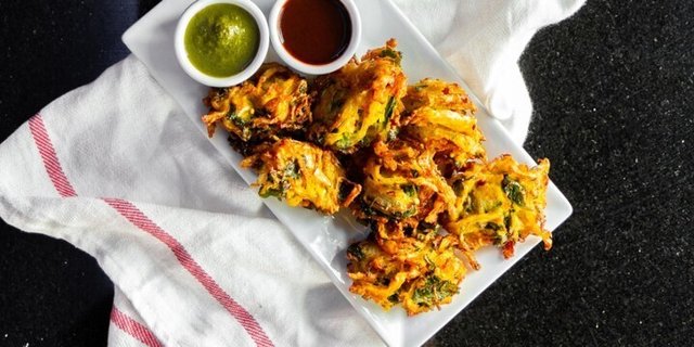 Onion Bhajia Tray