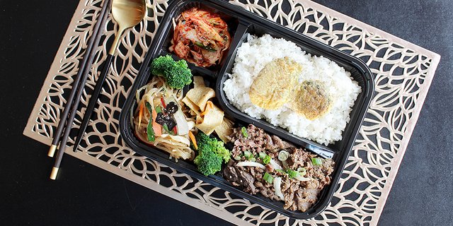 Grilled Beef Bulgogi Dosirak