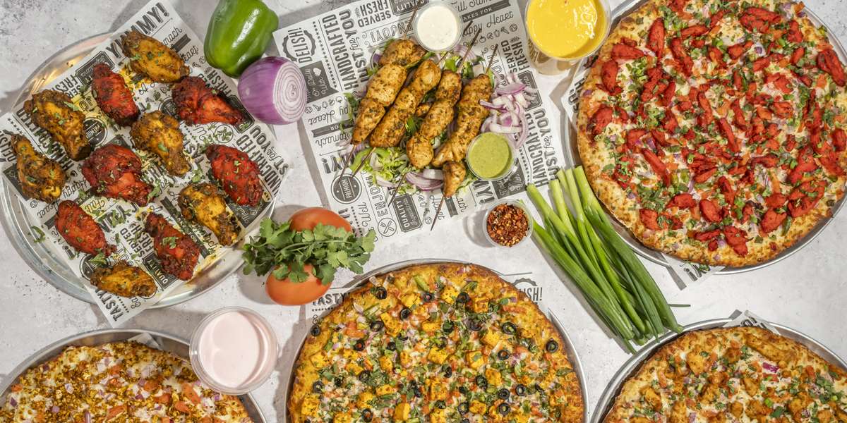 Desi Pizza Bites