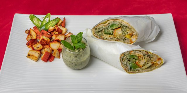 Chicken Tikka Wrap