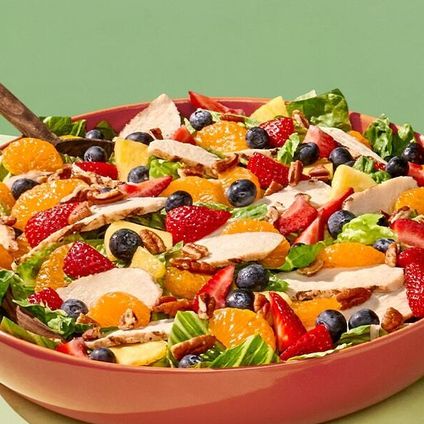 Strawberry Poppyseed Chicken Salad