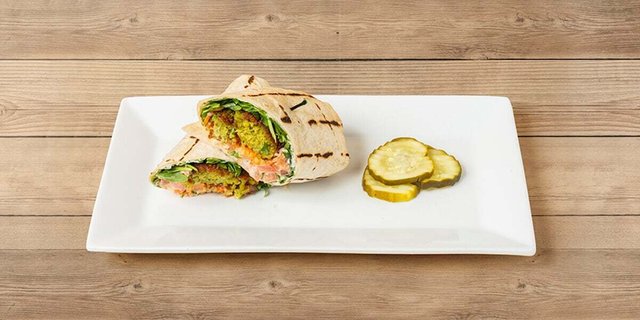 Falafel Tahini Wrap