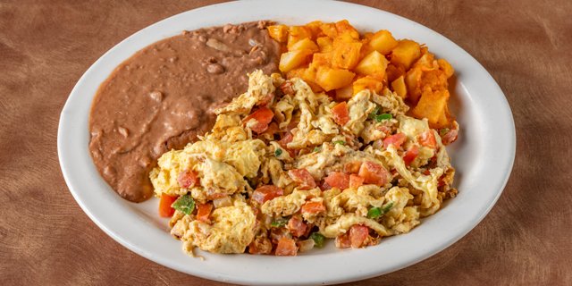 Two Eggs w/ Vegetables Plate
