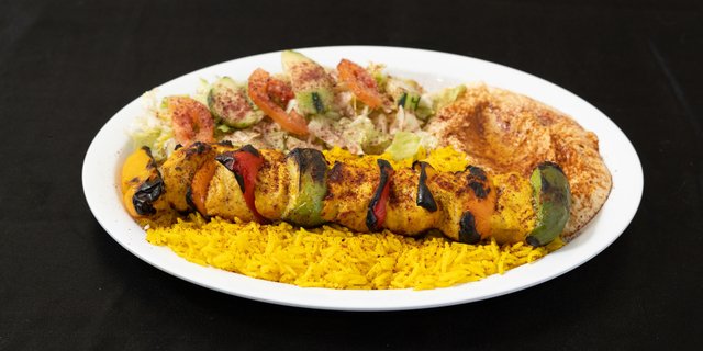 Shish Tawook Plate