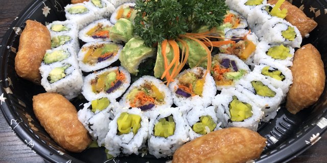 Veg Sushi Platter