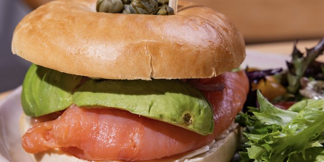 Smoked Salmon Bagel Tray