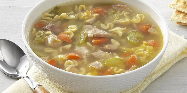 Roasted Chicken Noodle Soup