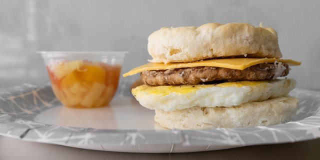 Sausage & Cheddar Breakfast Box