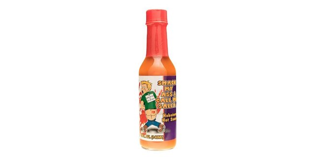 Bottle of Smack My Ass And Call Me Sally Habanero Sauce