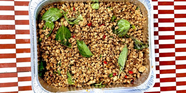 Holy Basil Pork Stir Fry