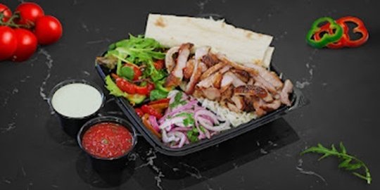 Chicken Shawarma Plate