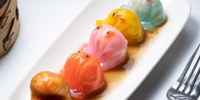 Pac Man Seafood Dumplings