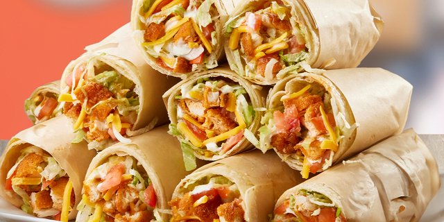 Buffalo Chicken Wraps - Basic