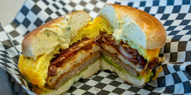 Must Be Monday Bagel Sandwich