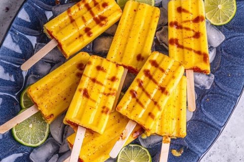 Vegan Honey Mango Paletas