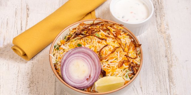 Vegetable Dum Biryani